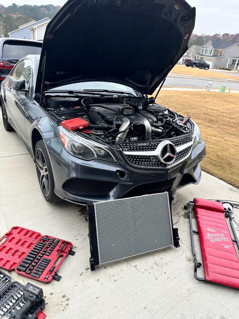 auto repair radiator